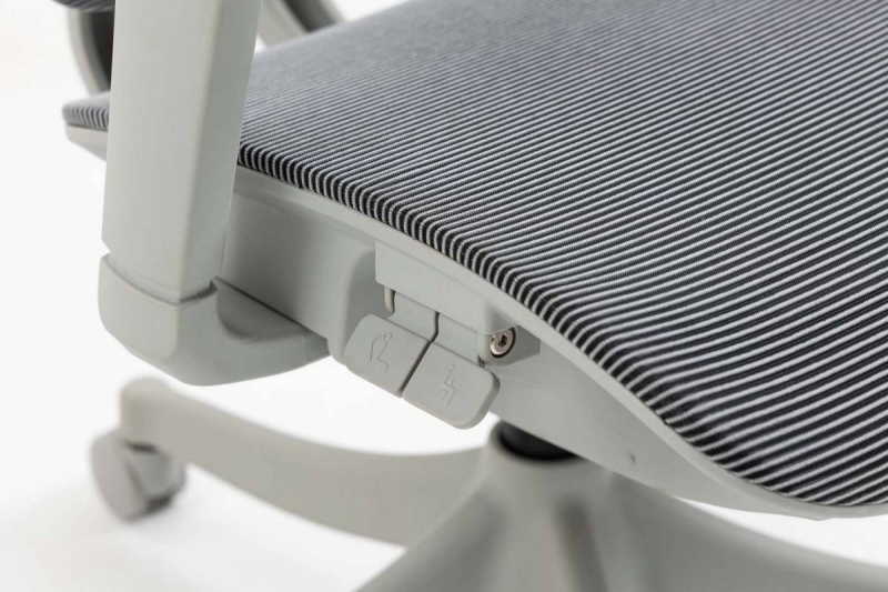 Fotel biurowy OFFICE PRODUCTS Skorpios, szary - obrazek 9