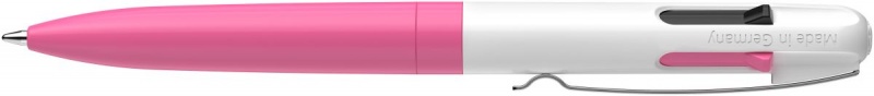 Długopis automatyczny SCHNEIDER TAKE 4 Neon, M, 4 kolory wkładu, różowo-biały - obrazek 3