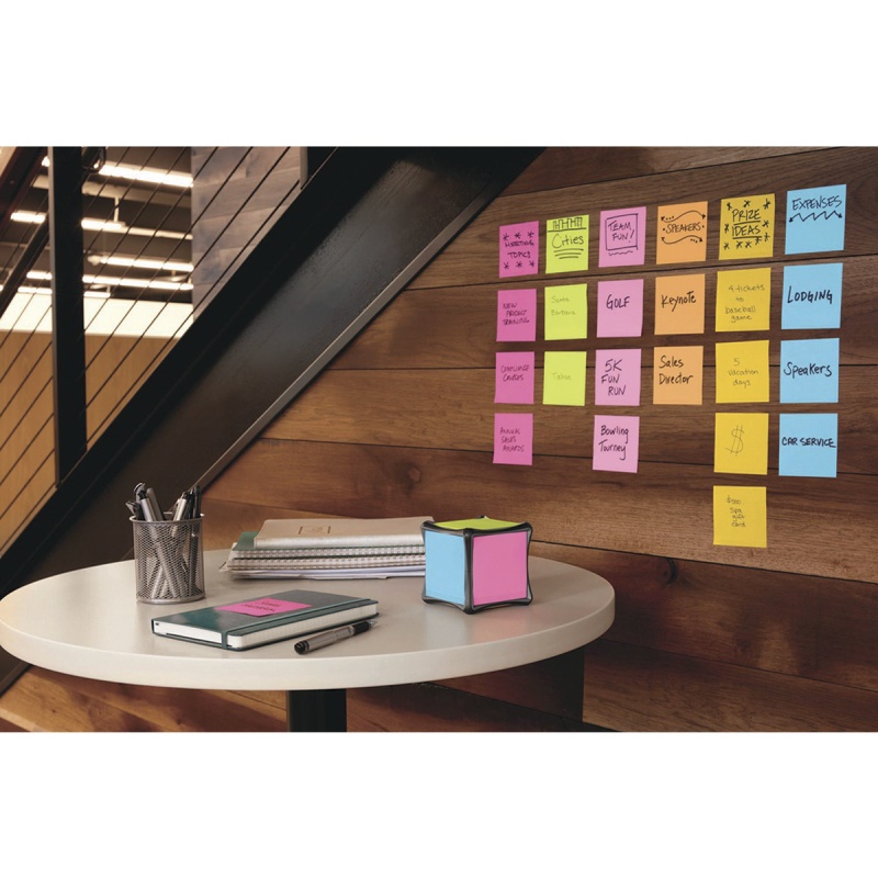 Karteczki samoprzylepne Post-it®, ENERGETIC, 76x76mm, 6x100 kart. - obrazek 5