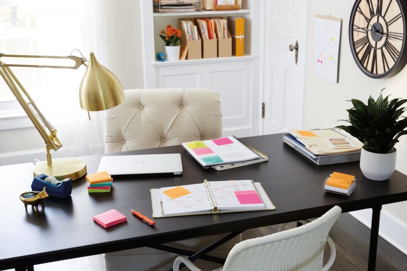 Karteczki samoprzylepne Post-it® Super Sticky (654-6SS-PNK), 76x76mm, 6x90 kart., fuksja - obrazek 3