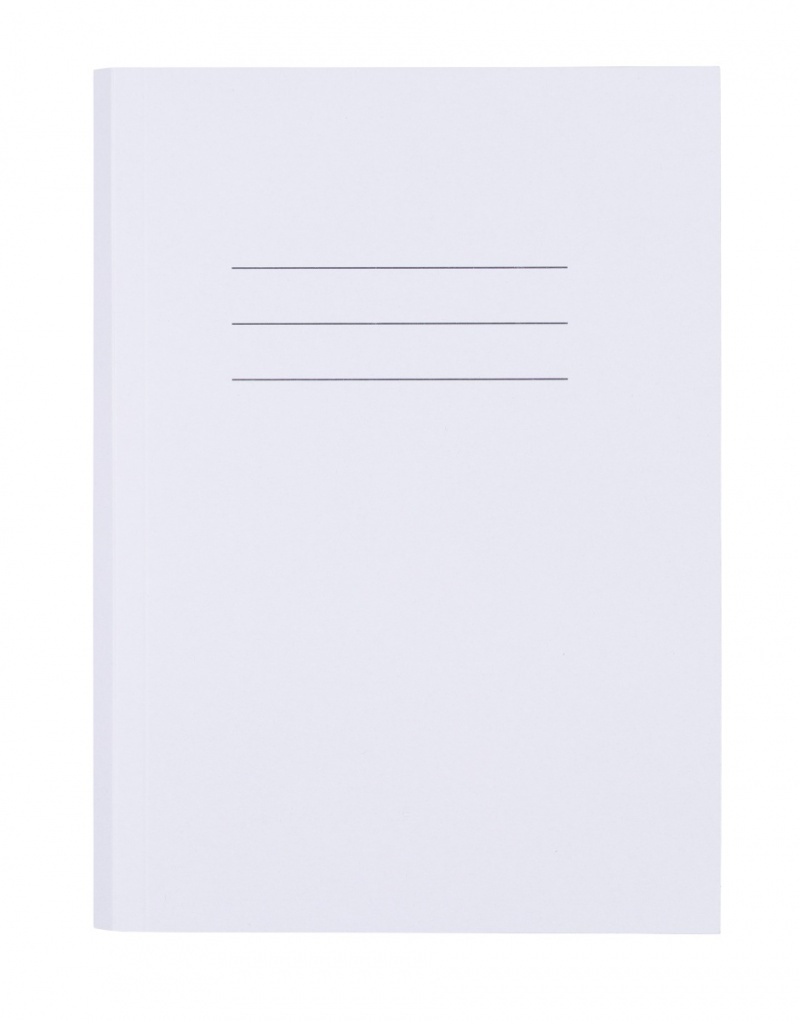 Skoroszyt OFFICE PRODUCTS Budget, karton, z fałdą, nadruk, A4, 250gsm, biały