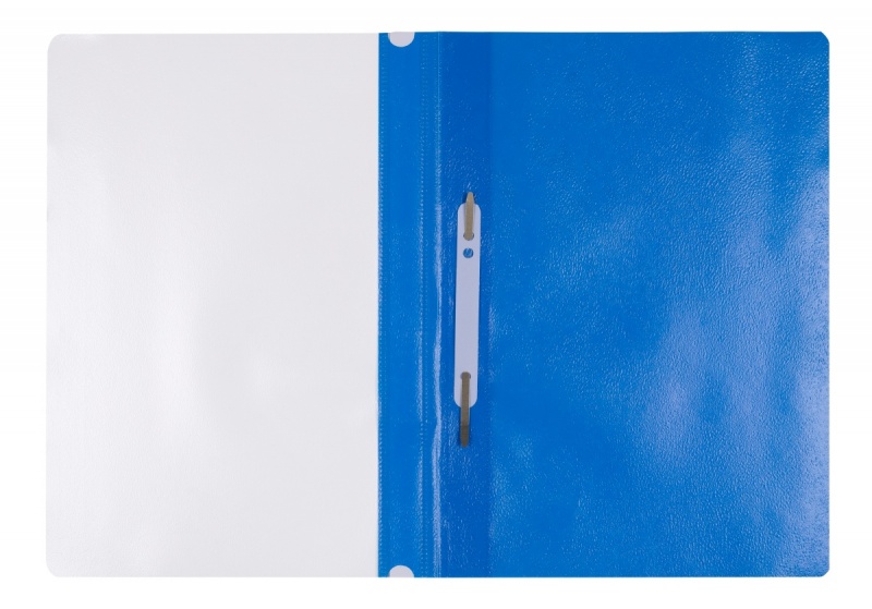 Skoroszyt OFFICE PRODUCTS, PP, A4, miękki, 100/170mikr., niebieski - obrazek 2