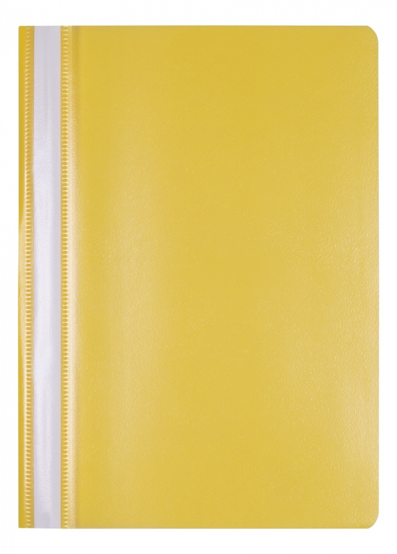 Skoroszyt OFFICE PRODUCTS, PP, A4, miękki, 100/170mikr., żółty