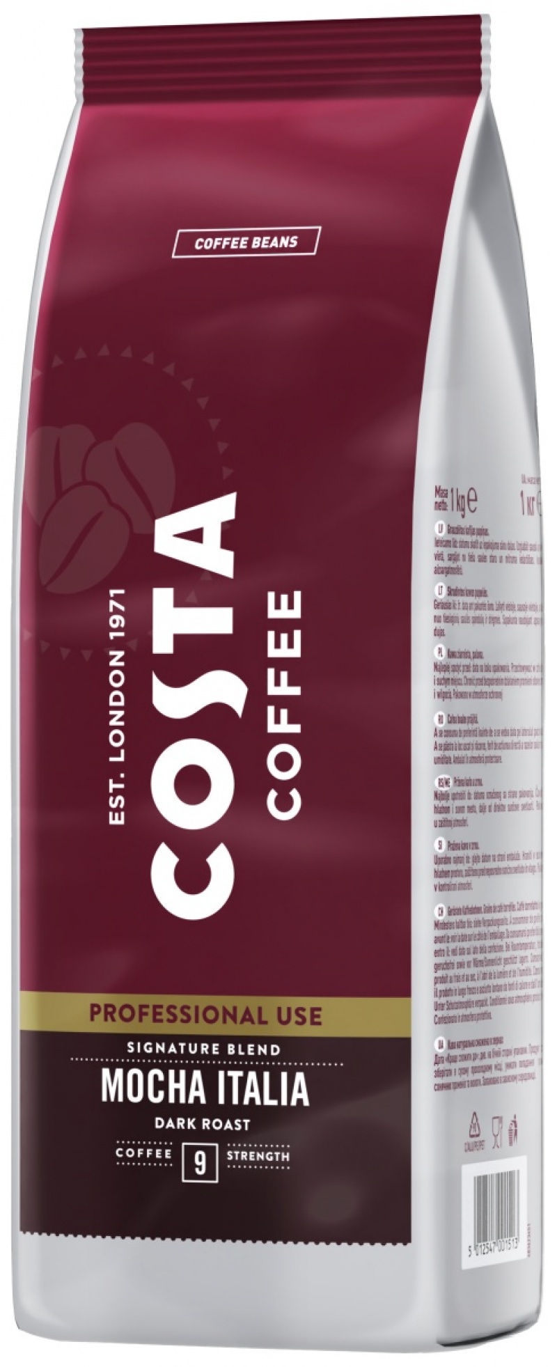 Kawa COSTA COFFEE Pro Signature Blend Dark, ziarnista, 1kg - obrazek 2