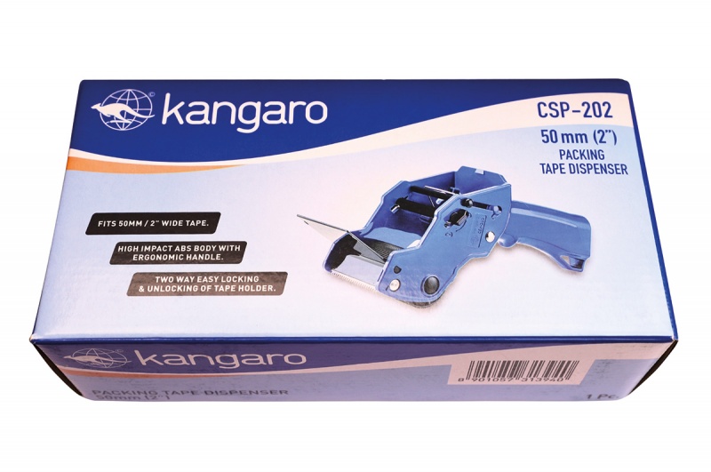 Dyspenser do taśm pakowych KANGARO, 50mm, mix kolorów - obrazek 3