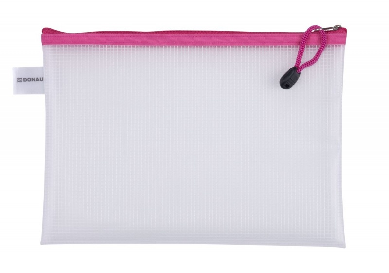 Torebka DONAU Zipper Bag, A5, 243x180 mm, EVA, z suwakiem, mix kolorów - obrazek 4