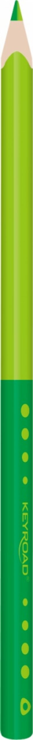 Kredki ołówkowe KEYROAD, gradientowe, 12 szt., mix kolorów - obrazek 3