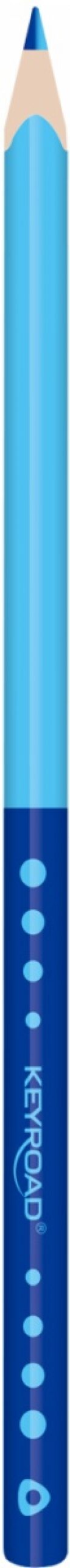 Kredki ołówkowe KEYROAD, gradientowe, 12 szt., mix kolorów - obrazek 4