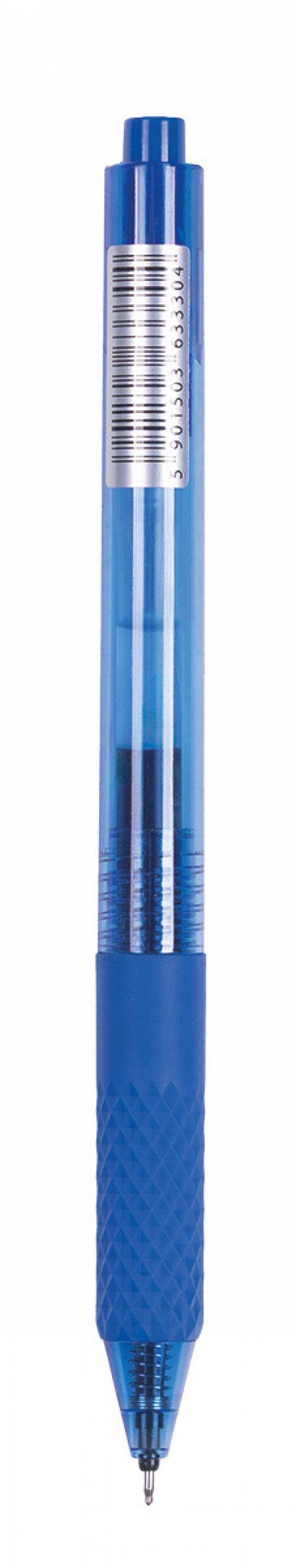 Długopis automatyczny żelowy OFFICE PRODUCTS, gr. linii 0,25mm, dł. linii 1200m, niebieski - obrazek 2