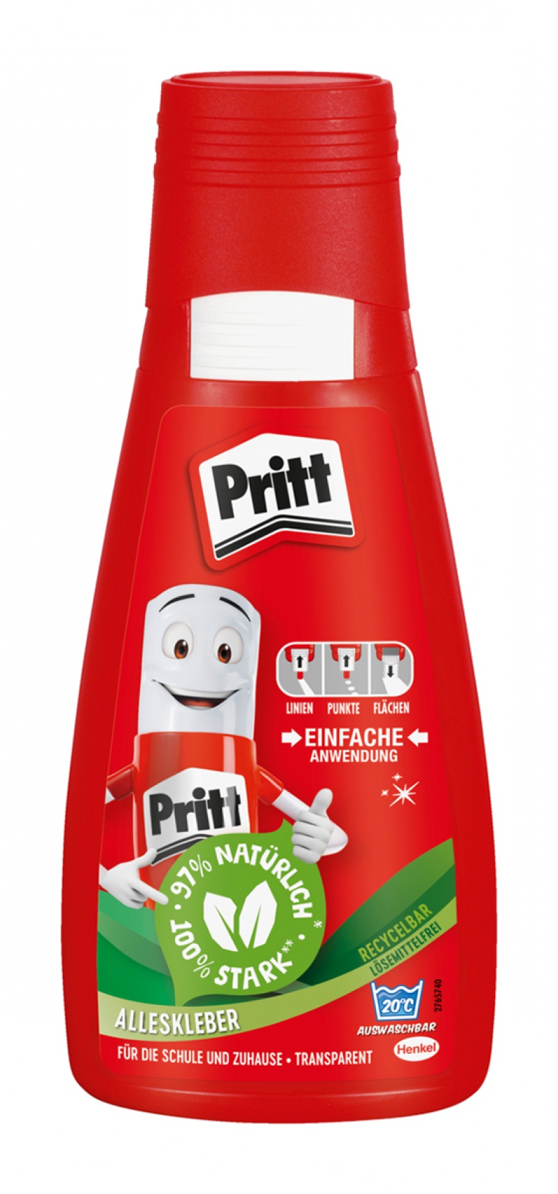Klej w płynie PRITT, do wielu zastosowań, 100g, transparentny