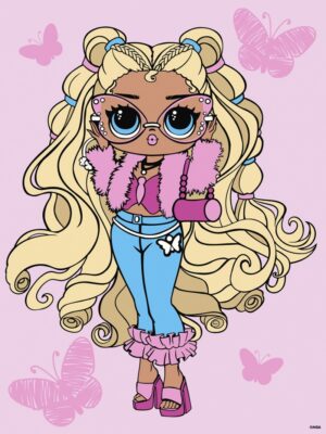 Malowanie po numerach IDEYKA, 30x40cm, L.O.L. Surprise! Tweens Olivia, 1 szt., w pudełku