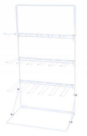 Metalowy display na farby akrylowe KEYROAD, bez wyposażenia