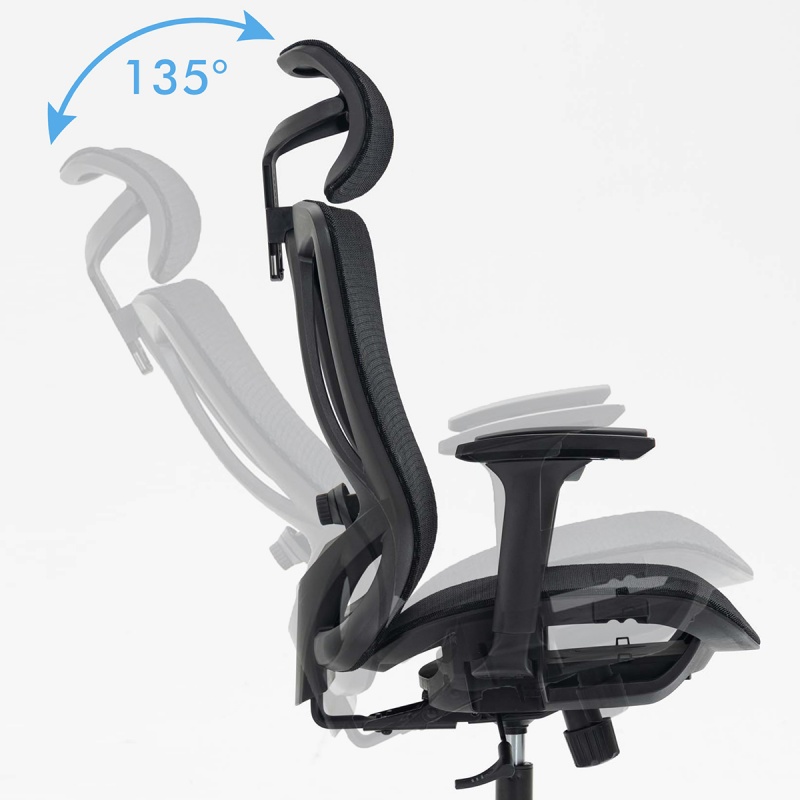 Fotel biurowy OFFICE PRODUCTS Egina,czarny - obrazek 10