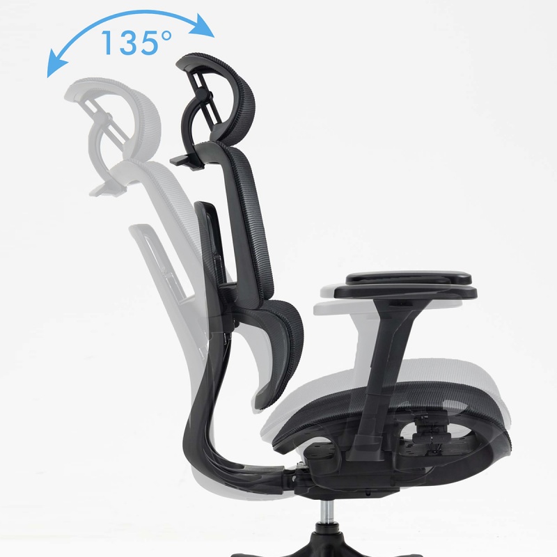 Fotel biurowy OFFICE PRODUCTS Skorpios, czarny - obrazek 13