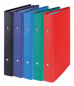 Segregator ringowy DONAU, PP, A5/2R/20mm, mix kolorów