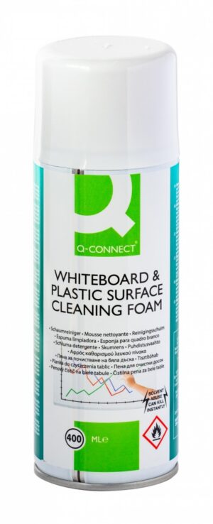 Pianka do plastiku i tablic Q-CONNECT, 400ml