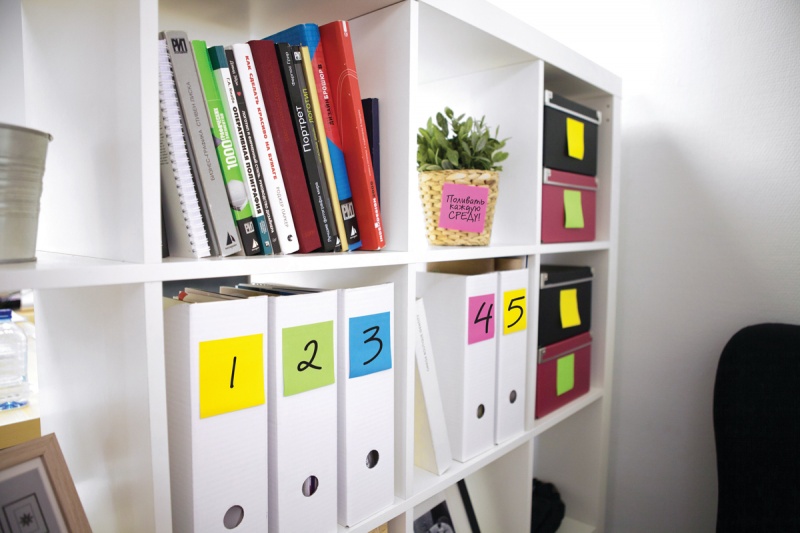 Karteczki samoprzylepne POST-IT® (654-NP24), 76x76mm, 100 kart./bloczek, 21 + 3 bloczki GRATIS, mix kolorów neonowych - obrazek 6