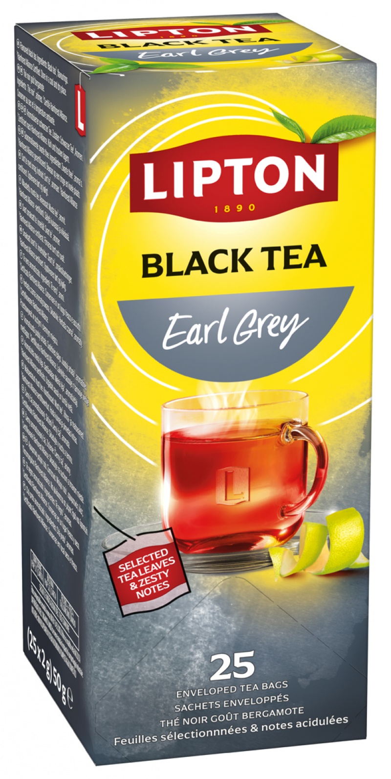 Herbata LIPTON Feel Good Selection, Energise, Earl Grey, 25 kopert - obrazek 2