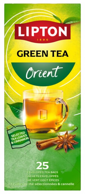 Herbata LIPTON Feel Good Selection, Balance, zielona, orientalna, 25 kopert