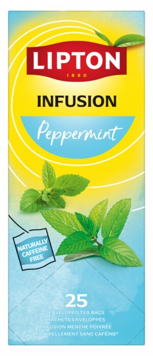 Herbata LIPTON Feel Good Selection, Relax, mięta, 25 kopert