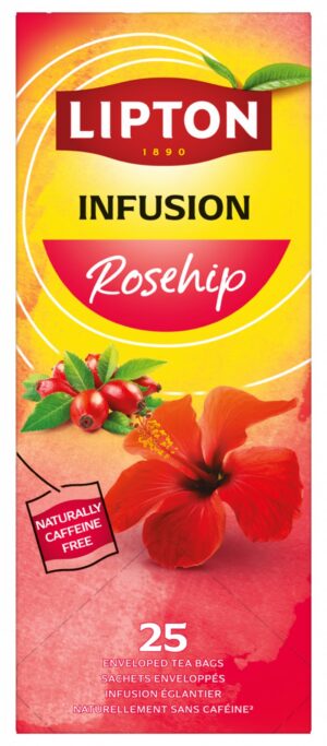 Herbata LIPTON Feel Good Selection, Relax, dzika róża, 25 kopert