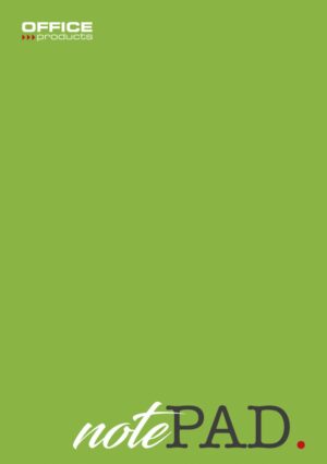 Blok biurowy OFFICE PRODUCTS, A5, w kratkę, 50 kart., 60gsm