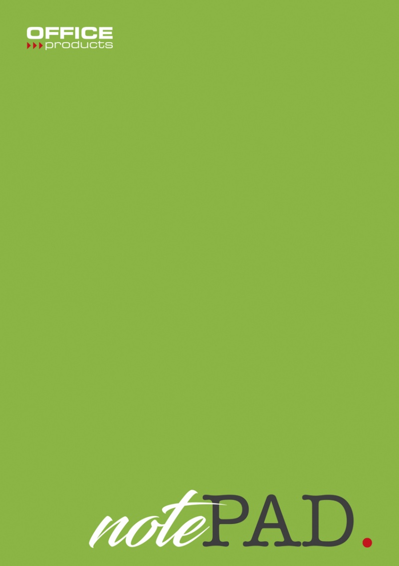 Blok biurowy OFFICE PRODUCTS, A5, w kratkę, 50 kart., 60gsm