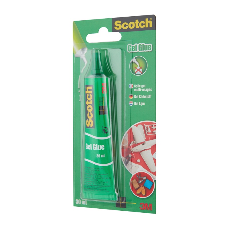 Klej żelowy SCOTCH w tubce, uniwersalny, 30 ml - obrazek 3