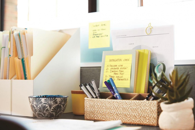 Karteczki samoprzylepne POST-IT® w linie (675-YL), 100x100mm, 1x300 kart., żółte - obrazek 5