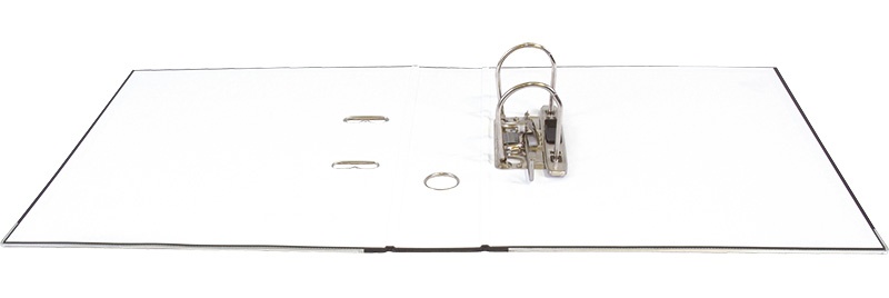 Segregator DONAU Master-S z szyną, PP, A4/75mm, czarny - obrazek 3