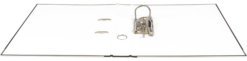 Segregator DONAU Master-S z szyną, PP, A4/50mm, niebieski - obrazek 3