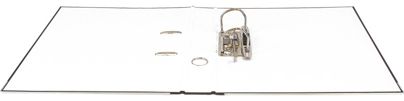 Segregator DONAU Master-S z szyną, PP, A4/50mm, granatowy - obrazek 3