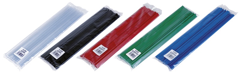 Listwa zaciskająca DONAU, PVC, A4, 4mm, do 40 kartek, biała - obrazek 2