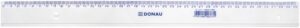 Linijka DONAU, 40cm, transparentna