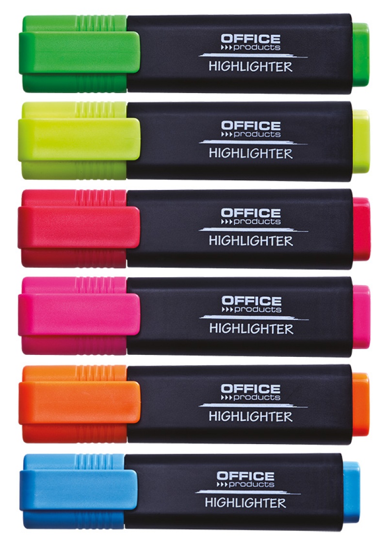 Zakreślacz fluorescencyjny OFFICE PRODUCTS, 1-5mm (linia), pomarańczowy - obrazek 3