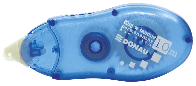 Klej w taśmie DONAU, permanentny, 8mmx10m - obrazek 2