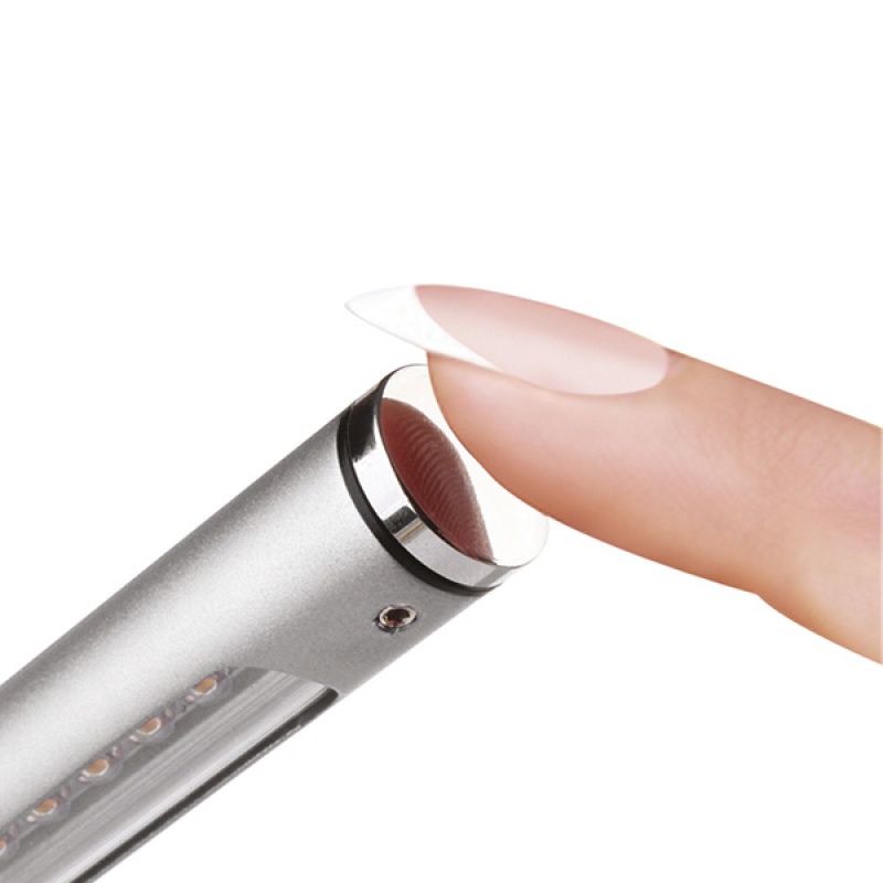 Lampka na biurko CEP CLED-100, 3W, ze ściemniaczem, srebrno-czarna - obrazek 2