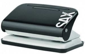 Dziurkacz SAXDesign 218 paperbox, dziurkuje do 12 kartek