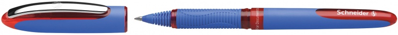 Pióro kulkowe SCHNEIDER One Hybrid C, 0,5 mm, czerwony - obrazek 2