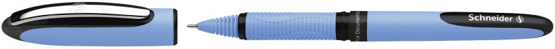 Pióro kulkowe SCHNEIDER One Hybrid N, 0,5 mm, czarny - obrazek 2