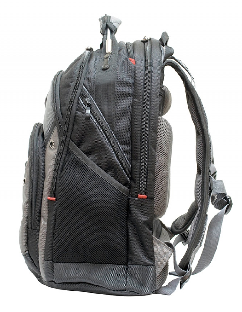 Plecak WENGER Synergy, 16", 360x460x260mm, czarny/szary - obrazek 4
