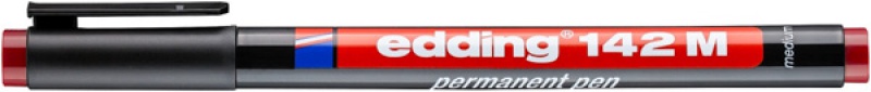 Foliopis e-142 M EDDING, 1mm, czerwony - obrazek 2