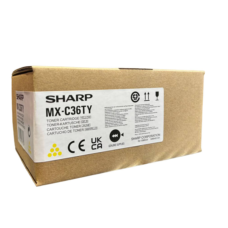 Toner Sharp do MX-C428P| 11 700 str. | yellow