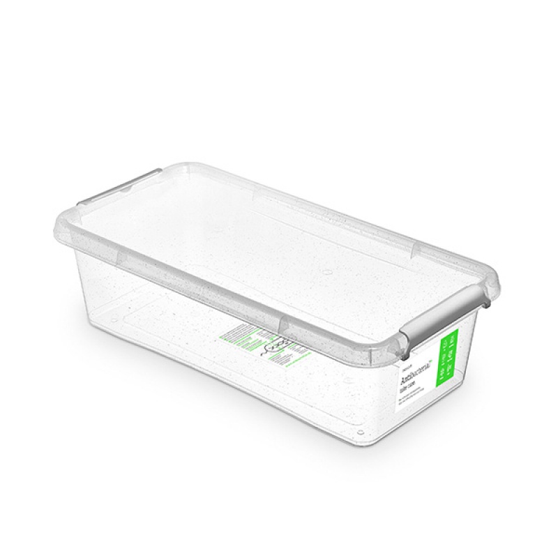 Pojemnik antybakteryjny MOXOM Antibacterial 6,0l, transparentny - obrazek 2