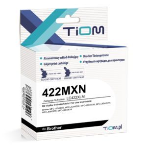 Tusz Tiom do Brother 422MXN | LC422XLM | 1500 str. | 19ml | magenta