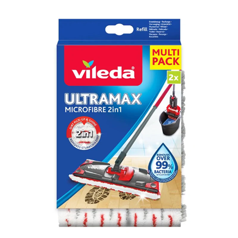 Vileda Wkład do mopa Ultramax i Ultramat TURBO 2 szt. 167720
