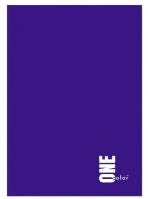 Brulion A5 96 kratka ONE COLOR Interdruk