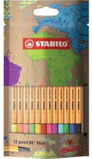 Cienkopis STABILO point 88 eukaliptusowy