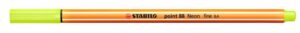 Cienkopis STABILO 88. neonowy żółty