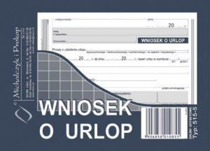 515-5 Wniosek o urlop. A6. offset